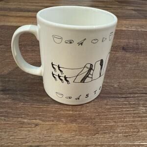 Vintage Kilncraft Stonehenge Souvenir Ceramic Mug White English Heritage READ